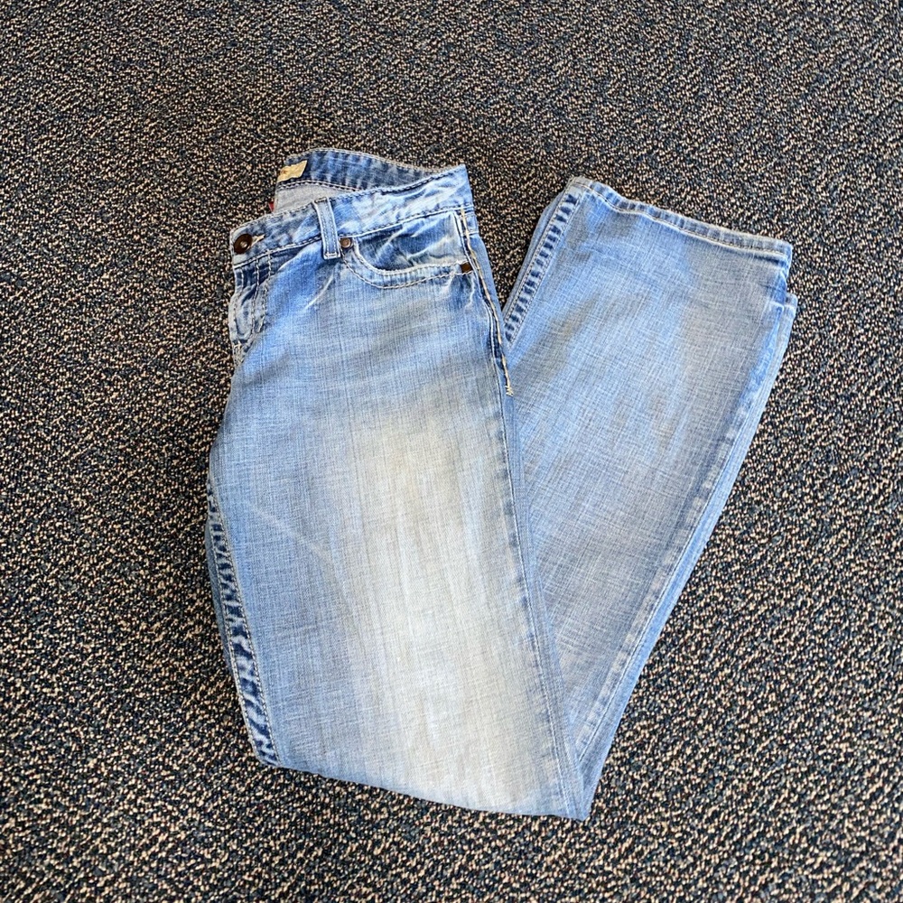 BKE light wash Kate jeans.